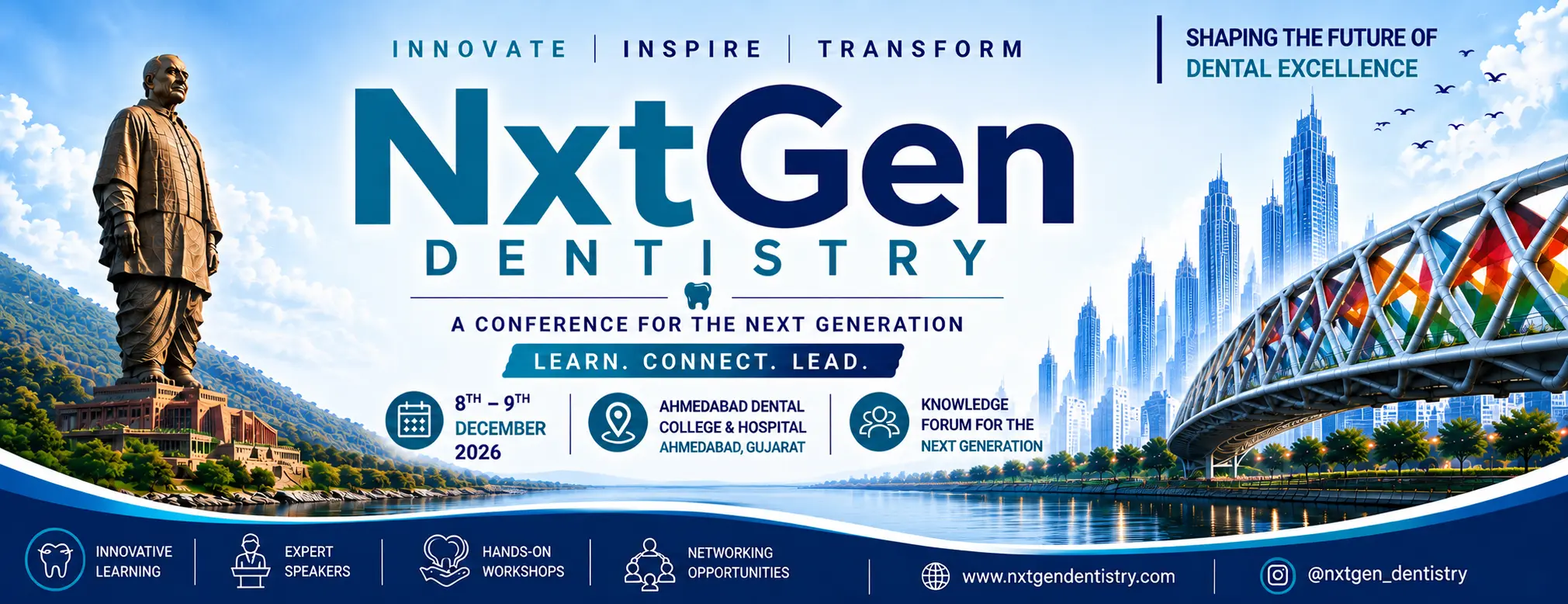 NxtGen Dentistry 2026 conference banner